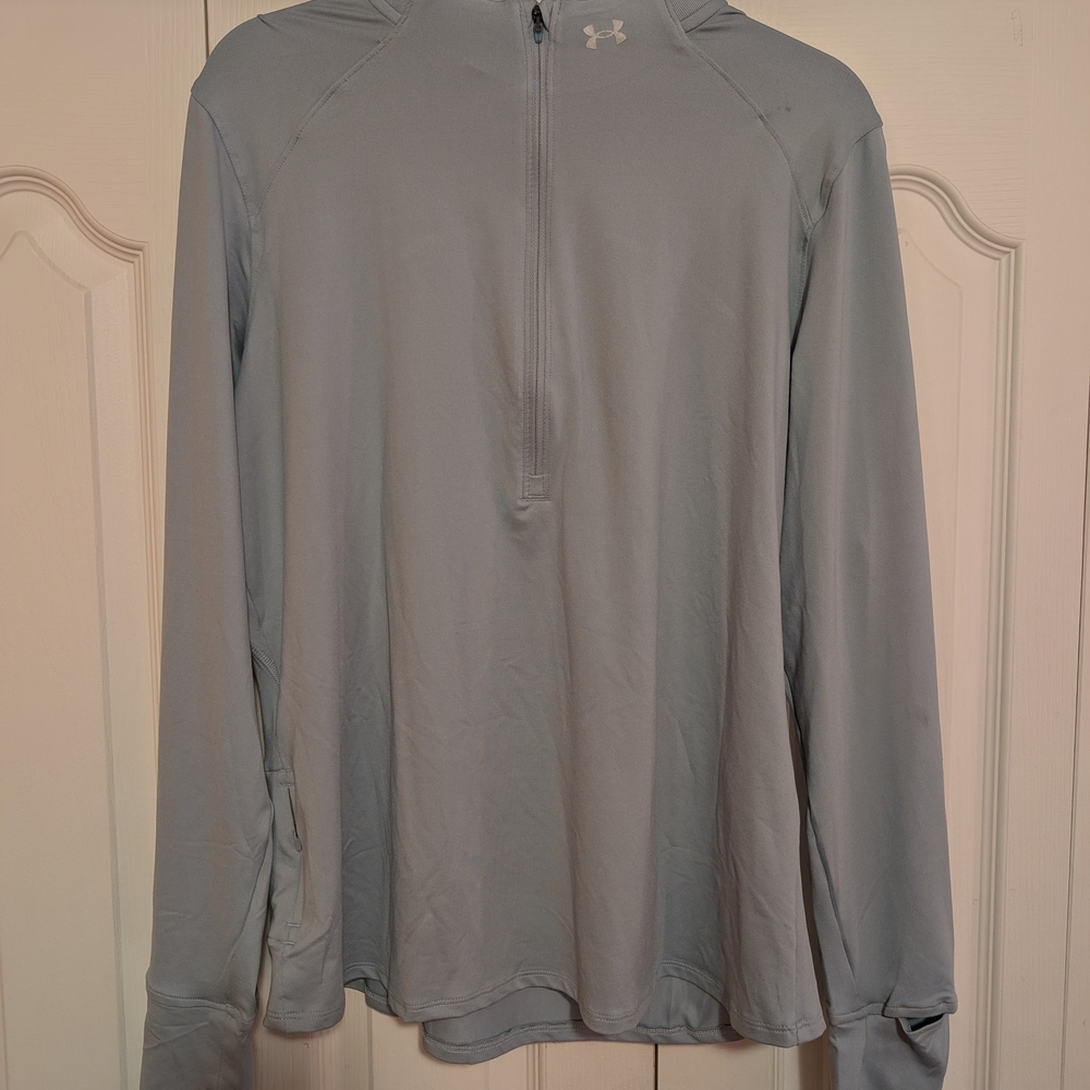 Under Armour Sky Blue Athletic Top